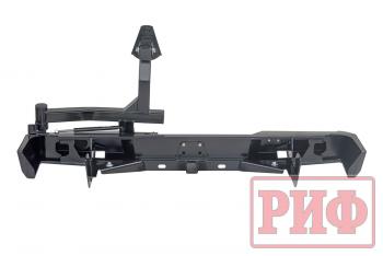 100 649 р. Бампер РИФ силовой задний Toyota Land Cruiser 78 2007+ с квадратом под фаркоп, калиткой и фонарями РИФ rif078-21125  с доставкой в г. Майкоп. Увеличить фотографию 9