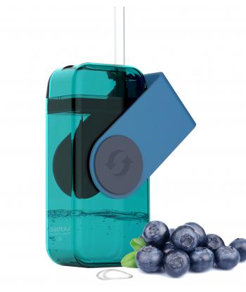 1 189 р. Бутылка JUICY DRINK, 290 мл, бирюзаголубой ASOBU jb300.17-blue  с доставкой в г. Майкоп. Увеличить фотографию 3