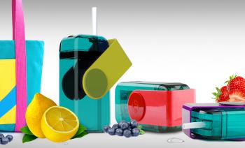 1 189 р. Бутылка JUICY DRINK, 290 мл, бирюзазеленый ASOBU jb300.04-green  с доставкой в г. Майкоп. Увеличить фотографию 6