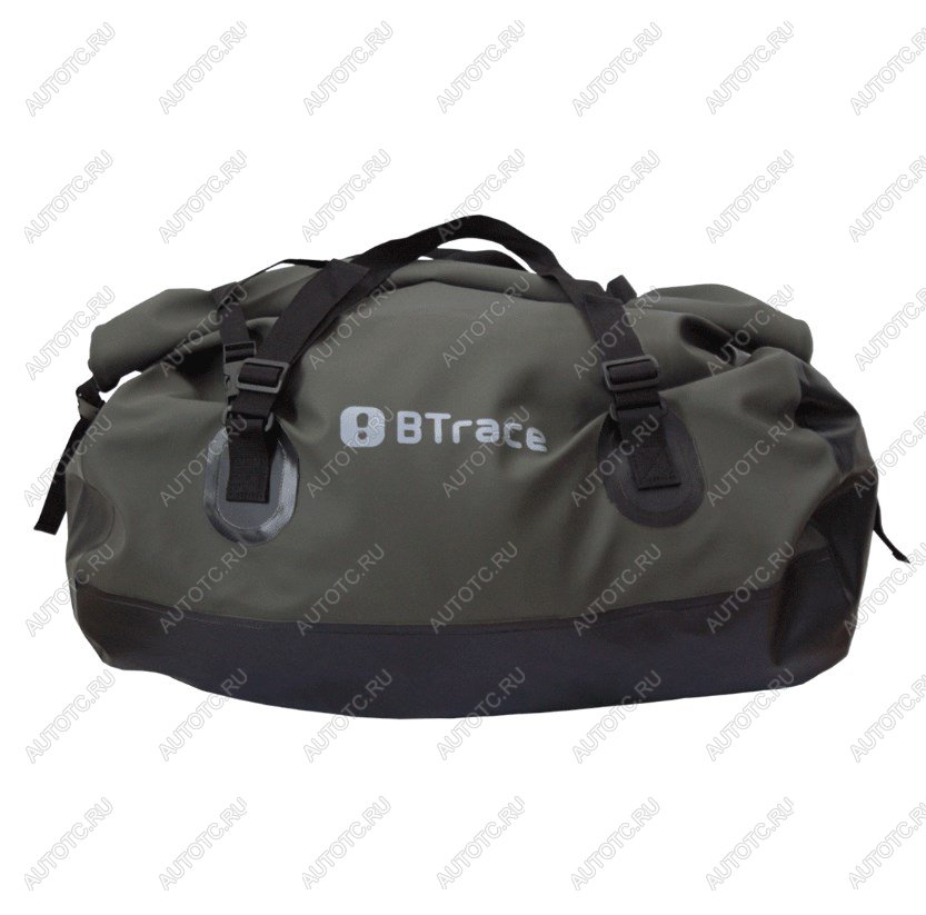 6 239 р. Гермосумка BTrace усиленная ПВХ трикотаж 100л (Оливковыйчерный) BTrace a0334  с доставкой в г. Майкоп