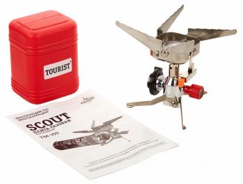 2 429 р. Горелка газовая TOURIST SCOUT, под цанговый баллон TOURIST tm-150  с доставкой в г. Майкоп. Увеличить фотографию 2