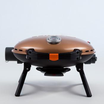 40 899 р. Гриль газовый O-GRILL 500MT bicolor черный-золото, с термометром (в комплекте адаптер тип А) O-GRILL 500mt-gold  с доставкой в г. Майкоп. Увеличить фотографию 5