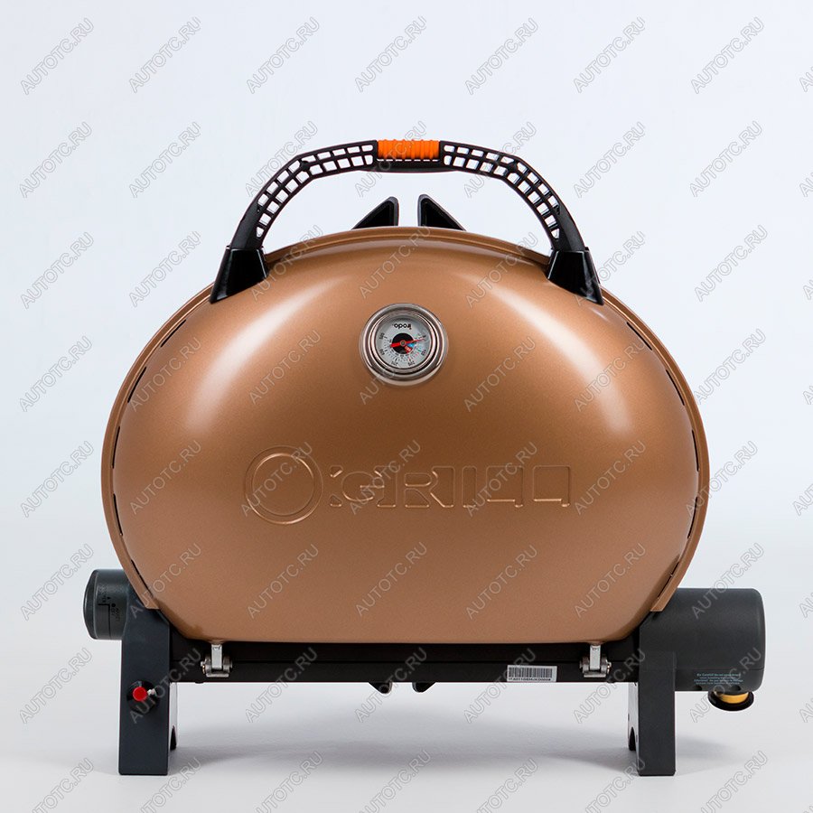 40 899 р. Гриль газовый O-GRILL 500MT bicolor черный-золото, с термометром (в комплекте адаптер тип А) O-GRILL 500mt-gold  с доставкой в г. Майкоп