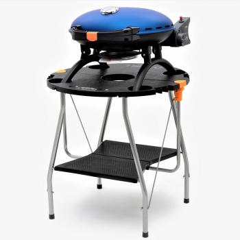 40 899 р. Гриль газовый O-GRILL 500MT синий, с термометром (в комплекте адаптер тип А) O-GRILL 500mt-blue  с доставкой в г. Майкоп. Увеличить фотографию 8