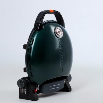 47 899 р. Гриль газовый O-GRILL 700T bicolor черный-зеленый (в комплекте адаптер тип А) O-GRILL 700t-green  с доставкой в г. Майкоп. Увеличить фотографию 2