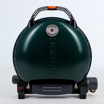47 899 р. Гриль газовый O-GRILL 700T bicolor черный-зеленый (в комплекте адаптер тип А) O-GRILL 700t-green  с доставкой в г. Майкоп. Увеличить фотографию 1