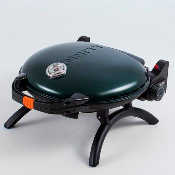 47 899 р. Гриль газовый O-GRILL 700T bicolor черный-зеленый (в комплекте адаптер тип А) O-GRILL 700t-green  с доставкой в г. Майкоп. Увеличить фотографию 5