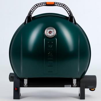 50 899 р. Гриль газовый O-GRILL 900МT bicolor черный-зеленый (в комплекте адаптер тип А) O-GRILL 900mt-green  с доставкой в г. Майкоп. Увеличить фотографию 2