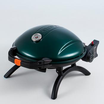 50 899 р. Гриль газовый O-GRILL 900МT bicolor черный-зеленый (в комплекте адаптер тип А) O-GRILL 900mt-green  с доставкой в г. Майкоп. Увеличить фотографию 1