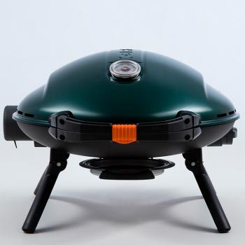 50 899 р. Гриль газовый O-GRILL 900МT bicolor черный-зеленый (в комплекте адаптер тип А) O-GRILL 900mt-green  с доставкой в г. Майкоп. Увеличить фотографию 10