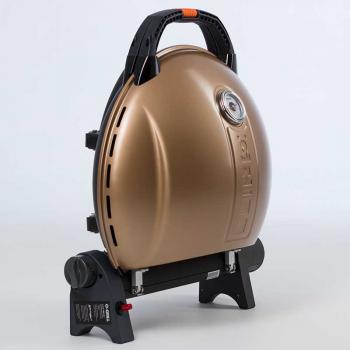 50 899 р. Гриль газовый O-GRILL 900МT bicolor черный-золотистый (в комплекте адаптер тип А) O-GRILL 900mt-gold  с доставкой в г. Майкоп. Увеличить фотографию 2