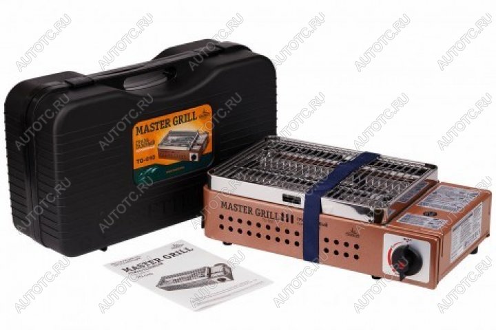 4 599 р. Гриль газовый портативный TOURIST MASTER GRILL (уценённый) TOURIST tg-010-u.1  с доставкой в г. Майкоп