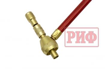 3 029 р. Дефлятор с манометром РИФ аналоговый 2" с шлангом от 0,3 до 5 атм РИФ rif-dg-a  с доставкой в г. Майкоп. Увеличить фотографию 3