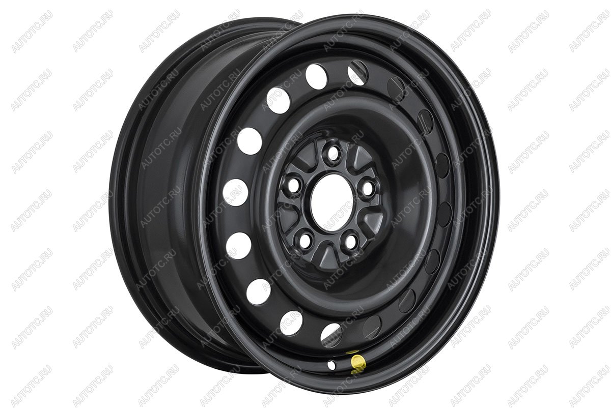 5 829 р. Диск усиленный Renault Duster, Nissan Qashqai, X-Trail, Toyota Rav4 стальной черный 5х114,3 6,5R16 d66,1 ET+40 OFF-ROAD Wheels 1665-51466bl-40a11  с доставкой в г. Майкоп