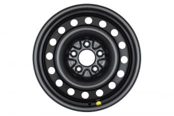 5 829 р. Диск усиленный Renault Duster, Nissan Qashqai, X-Trail, Toyota Rav4 стальной черный 5х114,3 6,5R16 d66,1 ET+40 OFF-ROAD Wheels 1665-51466bl-40a11  с доставкой в г. Майкоп. Увеличить фотографию 2