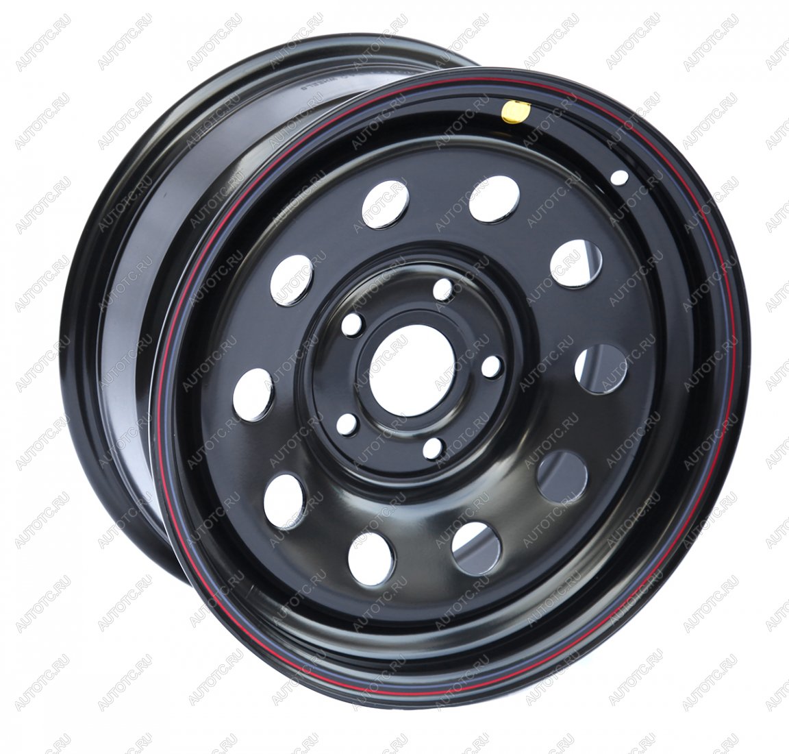 6 279 р. Диск усиленный VW Amarok стальной черный 5x120 7xR16 d65.1 ET+20 OFF-ROAD Wheels 1670-52065bl-20  с доставкой в г. Майкоп