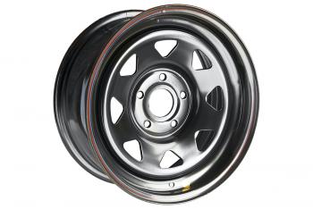 6 279 р. Диск усиленный VW Amarok стальной черный 5x120 7xR16 d65.1 ET+20 (треугольник мелкий) OFF-ROAD Wheels 1670-52065bl-20a17  с доставкой в г. Майкоп. Увеличить фотографию 1