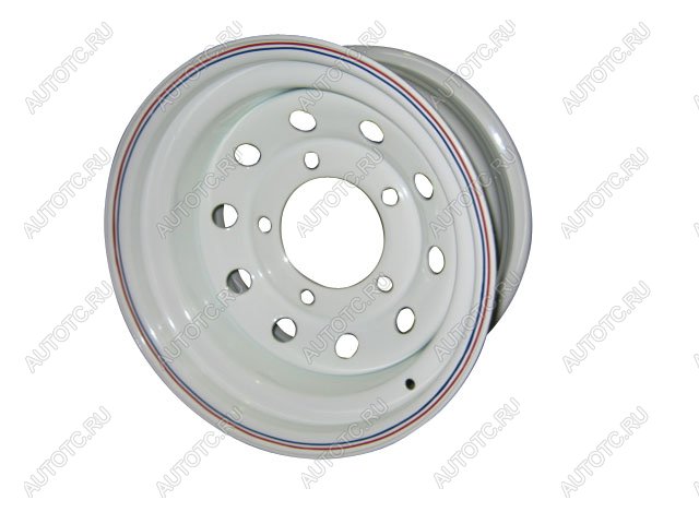 1 709 р. Диск усиленный Ленд Ровер стальной белый 5x165.1 8R15 ET-24 OFF-ROAD Wheels 1580-56525wh-24  с доставкой в г. Майкоп
