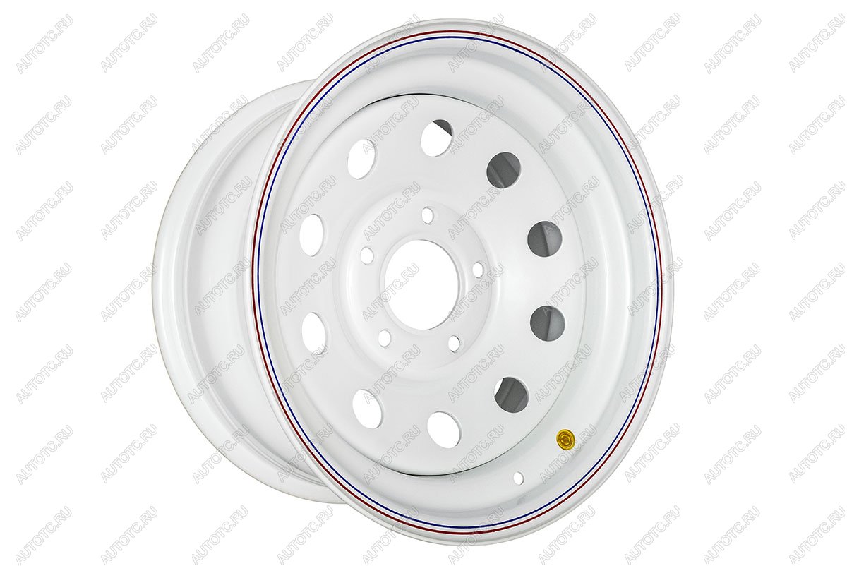 6 629 р. Диск усиленный Мерседес стальной белый 5x130 8xR16 ET-0 OFF-ROAD Wheels 1680-53084wh-0  с доставкой в г. Майкоп