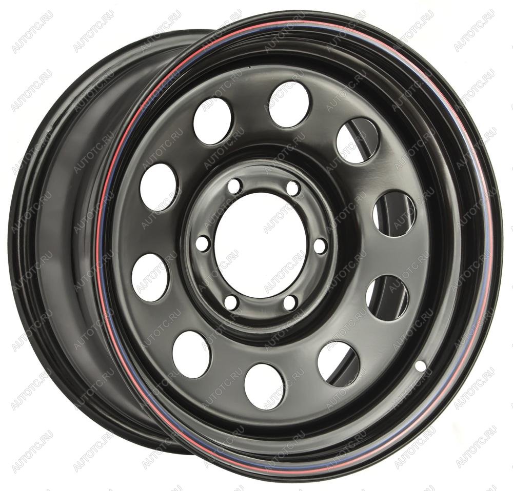 6 629 р. Диск усиленный стальной черный 6x139,7 8xR16 d110 ET+10 OFF-ROAD Wheels 1680-63910bl-10  с доставкой в г. Майкоп