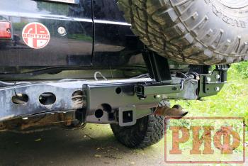72 509 р. Калитка РИФ с фаркопом в штатный задний бампер Toyota Land Cruiser 105 РИФ rif105-80004  с доставкой в г. Майкоп. Увеличить фотографию 8