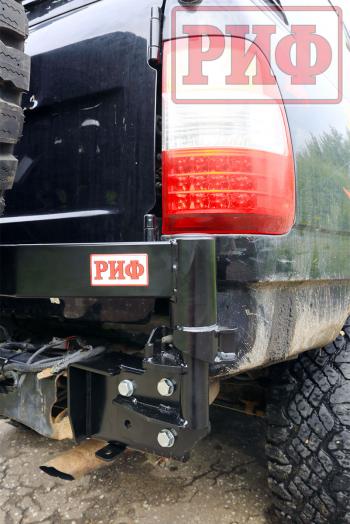72 509 р. Калитка РИФ с фаркопом в штатный задний бампер Toyota Land Cruiser 105 РИФ rif105-80004  с доставкой в г. Майкоп. Увеличить фотографию 6