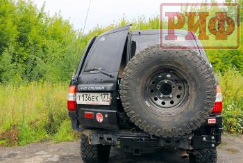 72 509 р. Калитка РИФ с фаркопом в штатный задний бампер Toyota Land Cruiser 105 РИФ rif105-80004  с доставкой в г. Майкоп. Увеличить фотографию 5