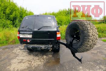 72 509 р. Калитка РИФ с фаркопом в штатный задний бампер Toyota Land Cruiser 105 РИФ rif105-80004  с доставкой в г. Майкоп. Увеличить фотографию 3