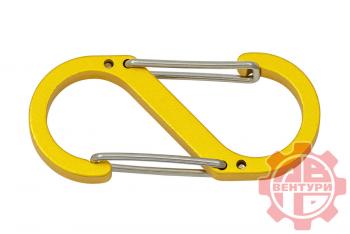 60 р. Карабин s-образный 50мм (yellow) CORD crd.s.50.y  с доставкой в г. Майкоп. Увеличить фотографию 1