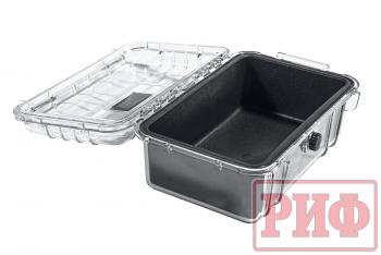 1 119 р. Кейс защитный ударопрочный РИФ 195x130x80 мм IP55 РИФ wr-64t  с доставкой в г. Майкоп. Увеличить фотографию 2