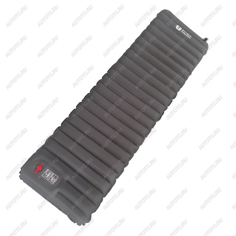 6 899 р. Коврик надувной утеплённый BTrace AirMat Delux,193х59х9 см, с насосом (Серый) BTrace m0221  с доставкой в г. Майкоп