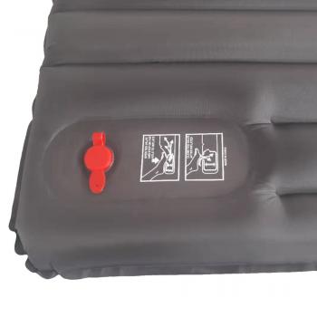 6 899 р. Коврик надувной утеплённый BTrace AirMat Delux,193х59х9 см, с насосом (Серый) BTrace m0221  с доставкой в г. Майкоп. Увеличить фотографию 3