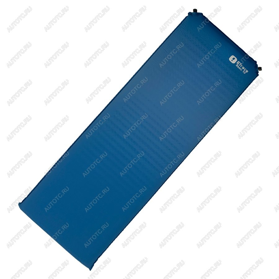 6 019 р. Коврик самонадувающийся BTrace Basic 10,198х63х10 см (Синий) BTrace m0217  с доставкой в г. Майкоп