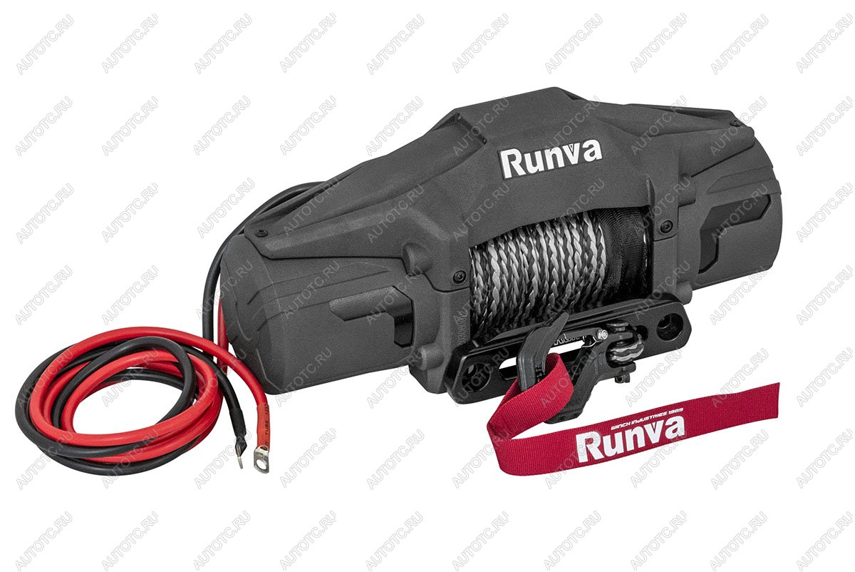 52 679 р. Лебёдка автомобильная электрическая 12V Runva 6000 lbs 2722 кг (синтетический трос) RUNVA ewv6000fsr  с доставкой в г. Майкоп