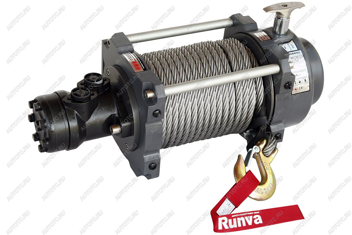 102 569 р. Лебёдка гидравлическая Runva 15000 lbs 6800 кг RUNVA hwn15000yd  с доставкой в г. Майкоп