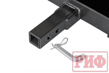 82 319 р. Лебёдка переносная РИФ 8000SR c площадкой в квадрат для фаркопа и проводами (синт. трос) РИФ ewx8000sr-kit  с доставкой в г. Майкоп. Увеличить фотографию 5