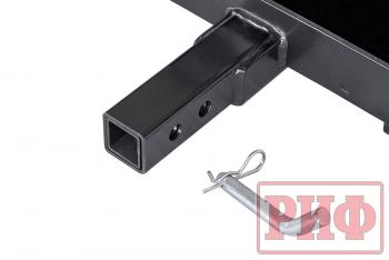 62 479 р. Лебёдка переносная РИФ 9000SR c квадратом для фаркопа и проводами в сборе, синтетический трос (облегченная) РИФ ewg9000usr-kit3  с доставкой в г. Майкоп. Увеличить фотографию 5