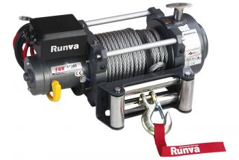 78 799 р. Лебёдка электрическая (индустр.) 12V Runva 15000 lbs 6800 кг RUNVA ewn15000u  с доставкой в г. Майкоп. Увеличить фотографию 1