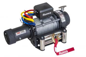 81 149 р. Лебёдка электрическая (индустр.) 24V Runva 17500 lbs 7960 кг RUNVA ewn17500s24v  с доставкой в г. Майкоп. Увеличить фотографию 2