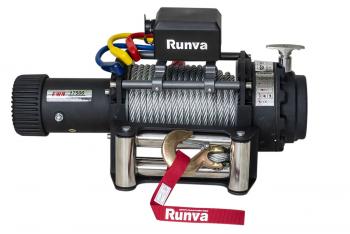 81 149 р. Лебёдка электрическая (индустр.) 24V Runva 17500 lbs 7960 кг RUNVA ewn17500s24v  с доставкой в г. Майкоп. Увеличить фотографию 1
