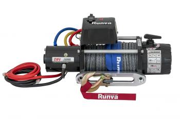 93 859 р. Лебёдка электрическая 12V Runva 12500 lbs 5670 кг (синтетический трос) RUNVA ewv12500ssr  с доставкой в г. Майкоп. Увеличить фотографию 8