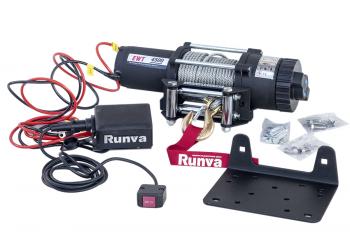 31 389 р. Лебёдка электрическая 12V Runva 4500 lbs 2041 кг RUNVA ewt4500a  с доставкой в г. Майкоп. Увеличить фотографию 2