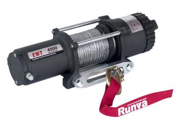 33 359 р. Лебёдка электрическая 12V Runva 4500 lbs 2041 кг (синтетический трос) RUNVA ewt4500asr  с доставкой в г. Майкоп. Увеличить фотографию 8
