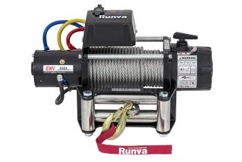 52 709 р. Лебёдка электрическая 12V Runva 9500 lbs 4350 кг (стальной трос) RUNVA ewv9500s  с доставкой в г. Майкоп. Увеличить фотографию 3
