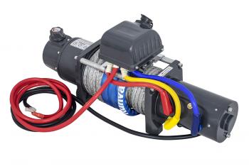 64 169 р. Лебёдка электрическая двухскоростная 12V Runva 10000 lbs 4500 кг (синтетический трос) RUNVA ewd10000ssr  с доставкой в г. Майкоп. Увеличить фотографию 4