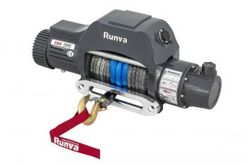 96 739 р. Лебёдка электрическая двухскоростная 12V Runva 10000 lbs 4500 кг (синтетический трос) RUNVA ewd10000sr  с доставкой в г. Майкоп. Увеличить фотографию 1