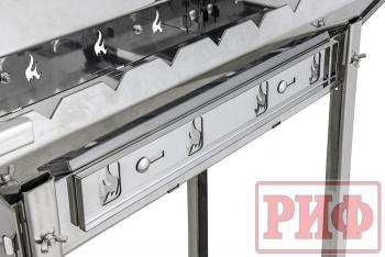 22 629 р. Мангал РИФ нержавеющая сталь РИФ rif000-99033  с доставкой в г. Майкоп. Увеличить фотографию 4
