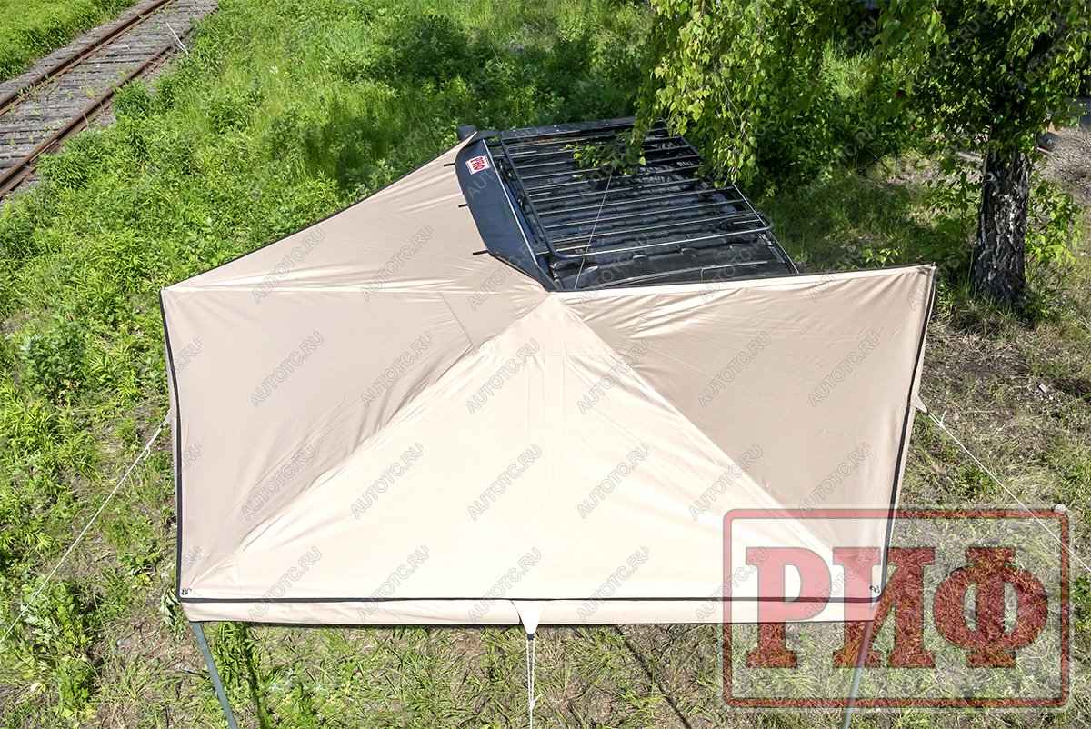 24 639 р. Маркиза автомобильная РИФ веерная 2,5х2,0 м (левая) РИФ rifavf062020601  с доставкой в г. Майкоп
