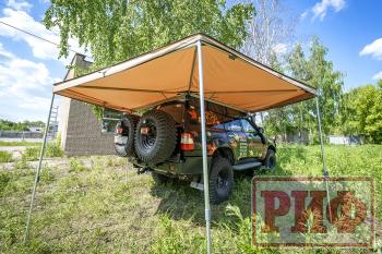 24 639 р. Маркиза автомобильная РИФ веерная 2,5х2,0 м (правая) РИФ rifavf062020602  с доставкой в г. Майкоп. Увеличить фотографию 22