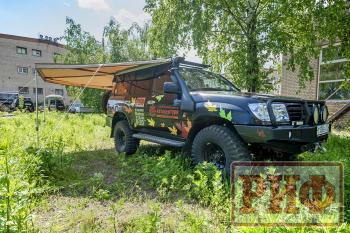 24 639 р. Маркиза автомобильная РИФ веерная 2,5х2,0 м (правая) РИФ rifavf062020602  с доставкой в г. Майкоп. Увеличить фотографию 9